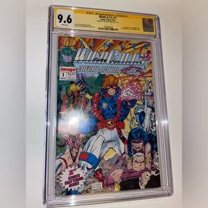 WILDC.A.T.S #1 CGC SS 9.6 Signed by SCOTT WILLIAMS 1st Appearance Key! Image